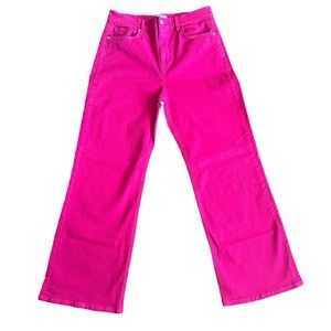 Loft Pink Wide Leg Jeans NEW without tags